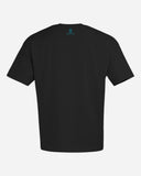 Oversize Tee – Signature Line blueONblack