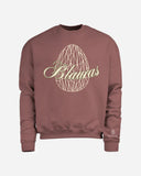 Heavy Oversized Sweater Vintage black//Creamy ONICON