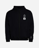 Heavy Brushed Zipper SAVAGE WHITE